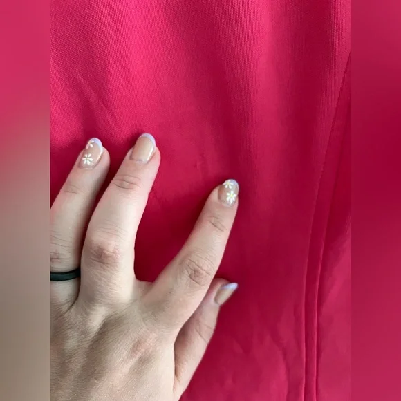 BETSEY JOHNSON Women's Watermelon Scuba Sleeve
Sheath Dress Size 12 - Picture 2 of 8